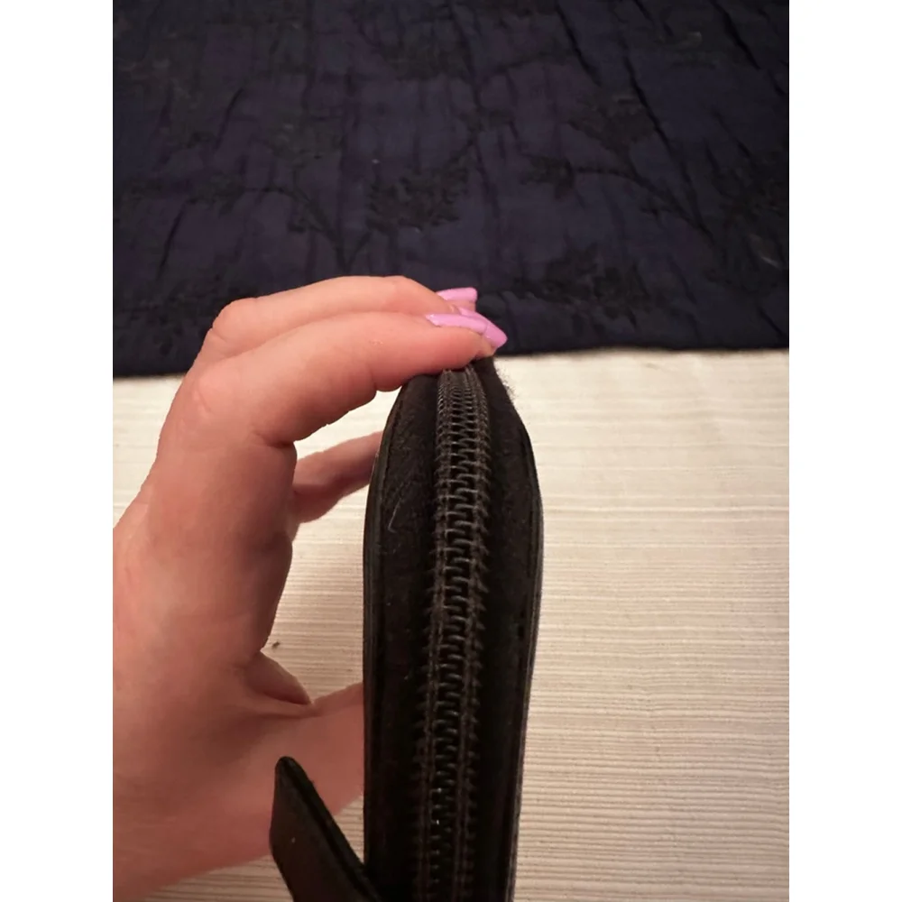 Prada Black Leather Keyholder